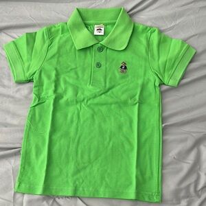 Kids Green Polo Shirt
